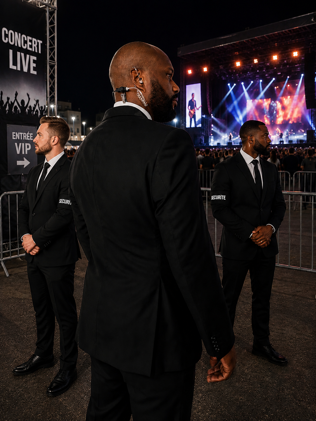 Agent RDB securite en tenue professionnelle